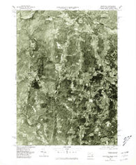 Southwick Massachusetts Historical topographic map, 1:25000 scale, 7.5 X 7.5 Minute, Year 1976