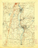 Springfield Massachusetts Historical topographic map, 1:62500 scale, 15 X 15 Minute, Year 1895