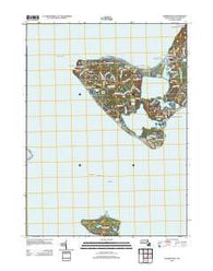 Squibnocket Massachusetts Historical topographic map, 1:24000 scale, 7.5 X 7.5 Minute, Year 2012