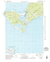 Squibnocket Massachusetts Historical topographic map, 1:24000 scale, 7.5 X 7.5 Minute, Year 1972