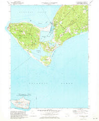 Squibnocket Massachusetts Historical topographic map, 1:24000 scale, 7.5 X 7.5 Minute, Year 1972