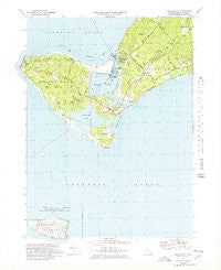 Squibnocket Massachusetts Historical topographic map, 1:25000 scale, 7.5 X 7.5 Minute, Year 1972