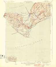 Squibnocket Massachusetts Historical topographic map, 1:31680 scale, 7.5 X 7.5 Minute, Year 1944