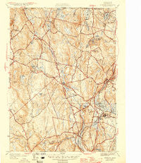 Sterling Massachusetts Historical topographic map, 1:31680 scale, 7.5 X 7.5 Minute, Year 1946