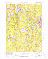 Templeton Massachusetts Historical topographic map, 1:25000 scale, 7.5 X 7.5 Minute, Year 1970