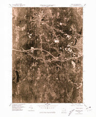 Templeton Massachusetts Historical topographic map, 1:25000 scale, 7.5 X 7.5 Minute, Year 1975