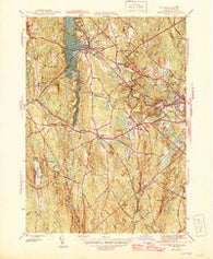 Templeton Massachusetts Historical topographic map, 1:31680 scale, 7.5 X 7.5 Minute, Year 1946