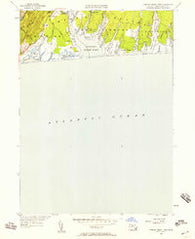 Tisbury Great Pond Massachusetts Historical topographic map, 1:24000 scale, 7.5 X 7.5 Minute, Year 1951
