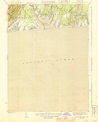 Tisbury Great Pond Massachusetts Historical topographic map, 1:31680 scale, 7.5 X 7.5 Minute, Year 1944