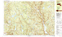 Tolland Center Massachusetts Historical topographic map, 1:25000 scale, 7.5 X 15 Minute, Year 1987
