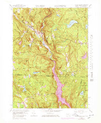 Tolland Center Massachusetts Historical topographic map, 1:25000 scale, 7.5 X 7.5 Minute, Year 1958