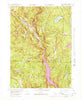 Tolland Center Massachusetts Historical topographic map, 1:25000 scale, 7.5 X 7.5 Minute, Year 1958