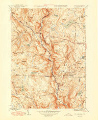 Tolland Massachusetts Historical topographic map, 1:31680 scale, 7.5 X 7.5 Minute, Year 1948