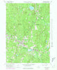 Townsend Massachusetts Historical topographic map, 1:24000 scale, 7.5 X 7.5 Minute, Year 1965