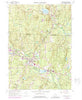 Townsend Massachusetts Historical topographic map, 1:24000 scale, 7.5 X 7.5 Minute, Year 1965
