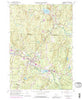 Townsend Massachusetts Historical topographic map, 1:24000 scale, 7.5 X 7.5 Minute, Year 1965