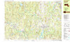 Townsend Massachusetts Historical topographic map, 1:25000 scale, 7.5 X 15 Minute, Year 1988