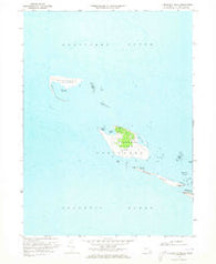 Tuckernuck Island Massachusetts Historical topographic map, 1:24000 scale, 7.5 X 7.5 Minute, Year 1972