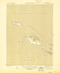 Tuckernuck Island Massachusetts Historical topographic map, 1:31680 scale, 7.5 X 7.5 Minute, Year 1944