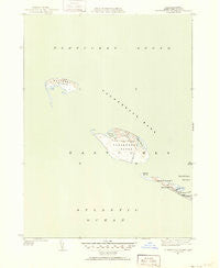Tuckernuck Island Massachusetts Historical topographic map, 1:31680 scale, 7.5 X 7.5 Minute, Year 1951