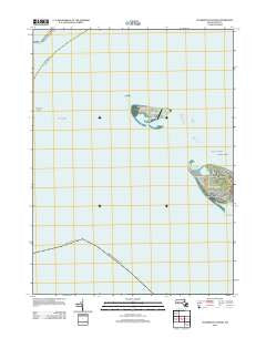 Tuckernuck Island Massachusetts Historical topographic map, 1:24000 scale, 7.5 X 7.5 Minute, Year 2012