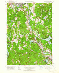 Tyngsboro New Hampshire Historical topographic map, 1:24000 scale, 7.5 X 7.5 Minute, Year 1950