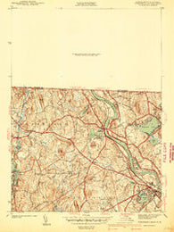 Tyngsboro New Hampshire Historical topographic map, 1:31680 scale, 7.5 X 7.5 Minute, Year 1941