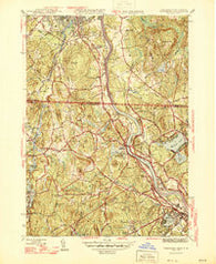 Tyngsboro New Hampshire Historical topographic map, 1:31680 scale, 7.5 X 7.5 Minute, Year 1946