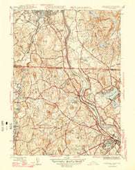 Tyngsboro New Hampshire Historical topographic map, 1:31680 scale, 7.5 X 7.5 Minute, Year 1946