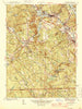 Uxbridge Massachusetts Historical topographic map, 1:31680 scale, 7.5 X 7.5 Minute, Year 1944
