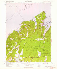 Vineyard Haven Massachusetts Historical topographic map, 1:24000 scale, 7.5 X 7.5 Minute, Year 1951