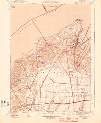Vineyard Haven Massachusetts Historical topographic map, 1:31680 scale, 7.5 X 7.5 Minute, Year 1944