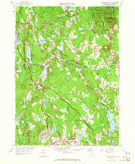 Wachusett Mtn Massachusetts Historical topographic map, 1:24000 scale, 7.5 X 7.5 Minute, Year 1956