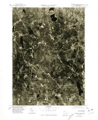 Wachusett Mtn. Massachusetts Historical topographic map, 1:25000 scale, 7.5 X 7.5 Minute, Year 1975