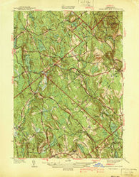 Wachusett Mtn Massachusetts Historical topographic map, 1:31680 scale, 7.5 X 7.5 Minute, Year 1940