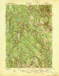 Wachusett Mtn Massachusetts Historical topographic map, 1:31680 scale, 7.5 X 7.5 Minute, Year 1940