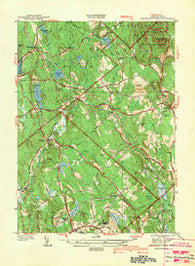 Wachusett Mtn Massachusetts Historical topographic map, 1:31680 scale, 7.5 X 7.5 Minute, Year 1942