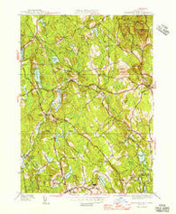 Wachusett Mtn Massachusetts Historical topographic map, 1:31680 scale, 7.5 X 7.5 Minute, Year 1946