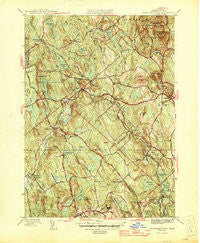 Wachusett Mtn Massachusetts Historical topographic map, 1:31680 scale, 7.5 X 7.5 Minute, Year 1946
