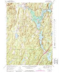 Wales Massachusetts Historical topographic map, 1:24000 scale, 7.5 X 7.5 Minute, Year 1967