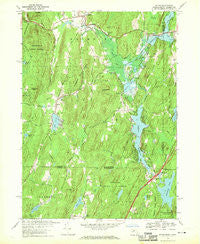 Wales Massachusetts Historical topographic map, 1:24000 scale, 7.5 X 7.5 Minute, Year 1967