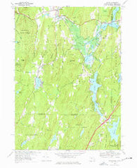 Wales Massachusetts Historical topographic map, 1:24000 scale, 7.5 X 7.5 Minute, Year 1967