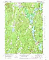 Wales Massachusetts Historical topographic map, 1:24000 scale, 7.5 X 7.5 Minute, Year 1967