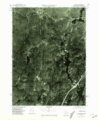 Wales Massachusetts Historical topographic map, 1:25000 scale, 7.5 X 7.5 Minute, Year 1975