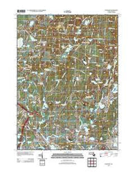 Wareham Massachusetts Historical topographic map, 1:24000 scale, 7.5 X 7.5 Minute, Year 2012