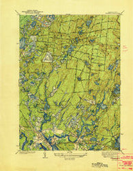 Wareham Massachusetts Historical topographic map, 1:31680 scale, 7.5 X 7.5 Minute, Year 1939