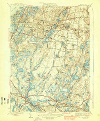 Wareham Massachusetts Historical topographic map, 1:31680 scale, 7.5 X 7.5 Minute, Year 1939