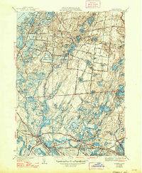 Wareham Massachusetts Historical topographic map, 1:31680 scale, 7.5 X 7.5 Minute, Year 1939