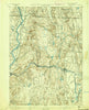 Warwick Massachusetts Historical topographic map, 1:62500 scale, 15 X 15 Minute, Year 1894