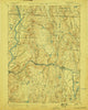 Warwick Massachusetts Historical topographic map, 1:62500 scale, 15 X 15 Minute, Year 1894